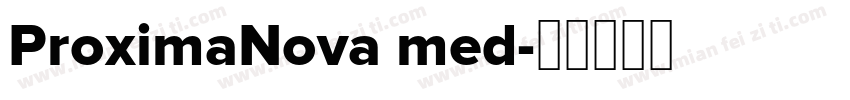 ProximaNova med字体转换